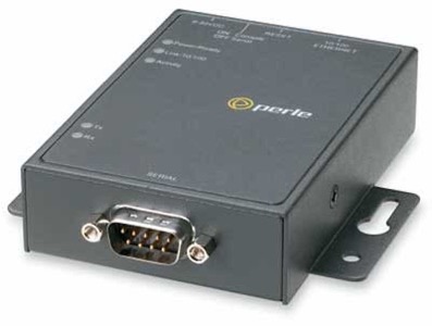 Convertisseur RS232 vers Ethernet par Perle